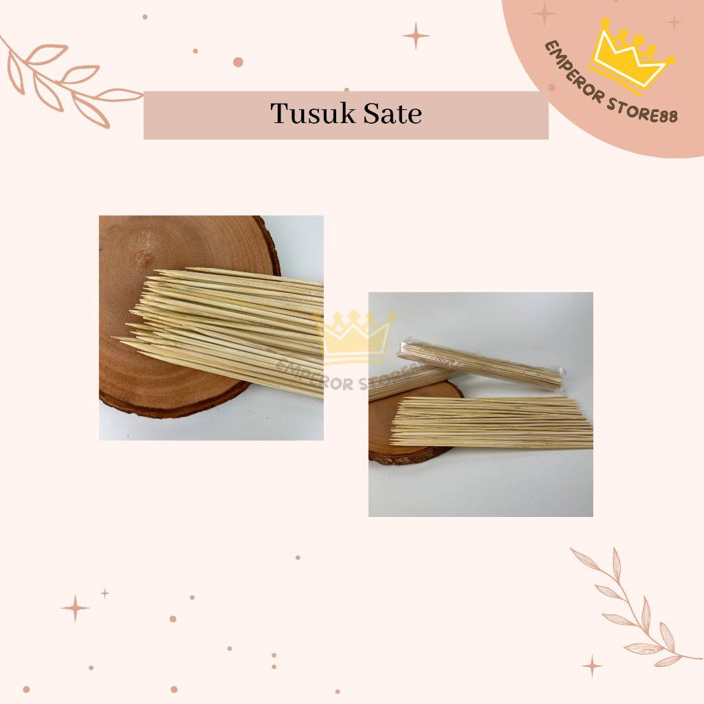 Tusuk Sate Bambu Buket Uang Buket Snack