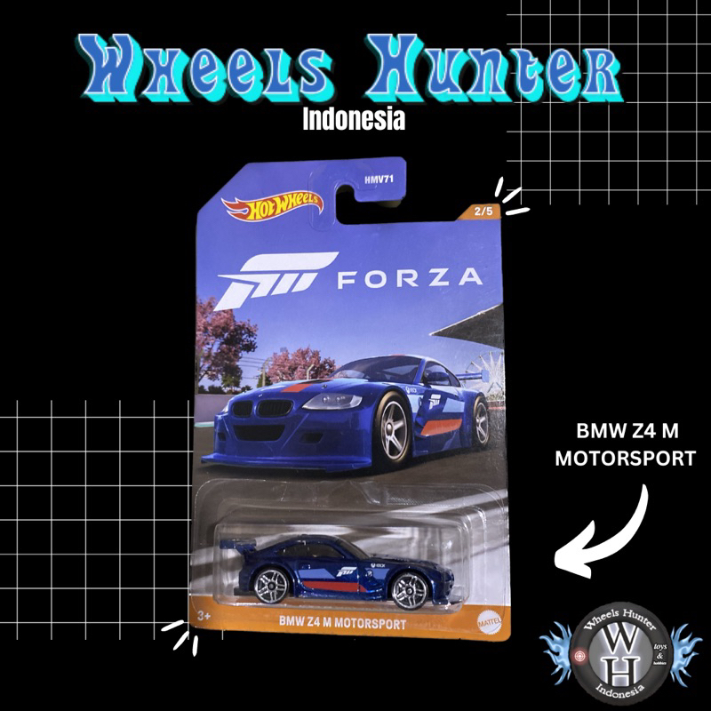 HOTWHEELS “FORZA” BMW Z4 M MOTORSPORT