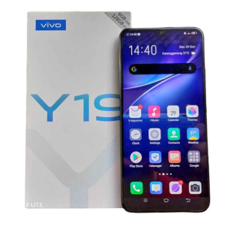 HP VIVO Y19 RAM 8GB 256GB BARU MURAH ASLI
