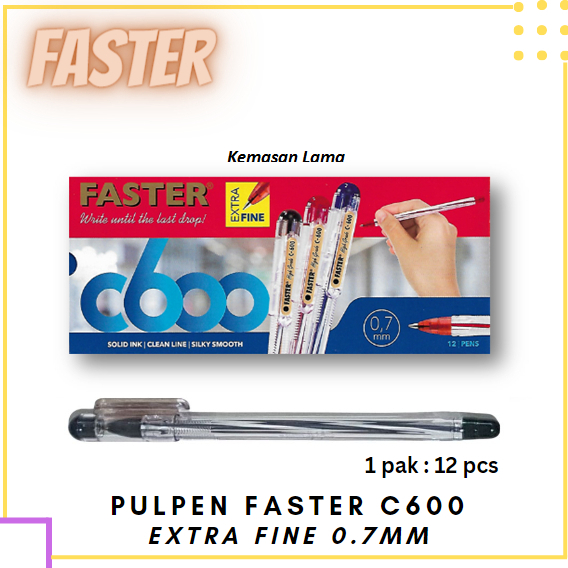 

Pulpen / PEN FASTER C600