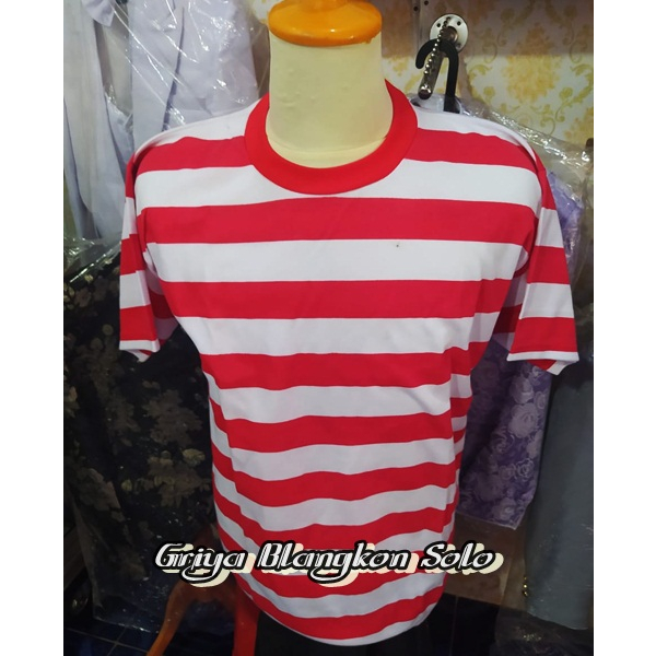 Baju Kaos Adat Madura Merah Putih