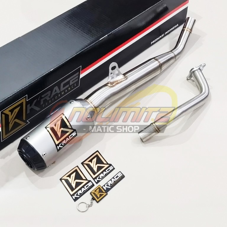 Knalpot KRace TRex Racing Yamaha Aerox 155 OLD Lexi