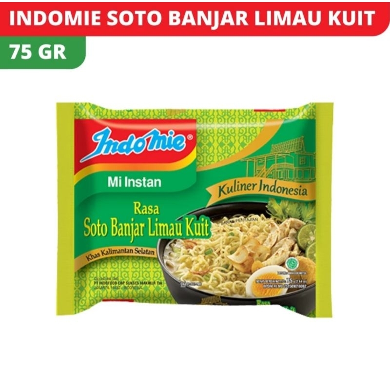

Indomie Kuah Soto Banjar Limau Kulit