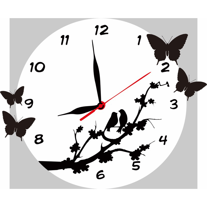 Jam Dinding Akrilik Custom