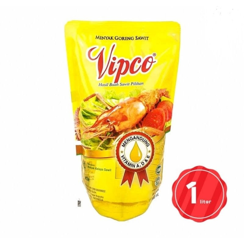 

MINYAK GORENG VIPCO 1 LITER