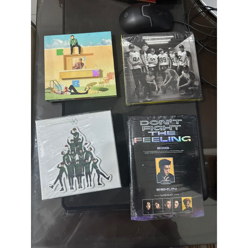 ALBUM FULLSET MINUS PHOTOCARD OFFICIAL EXO BAEKHYUN EXO SC EXO CBX KAI