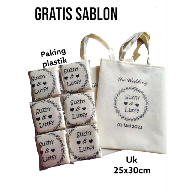

COD Tas souvenir 25x30cm + packing satu satu