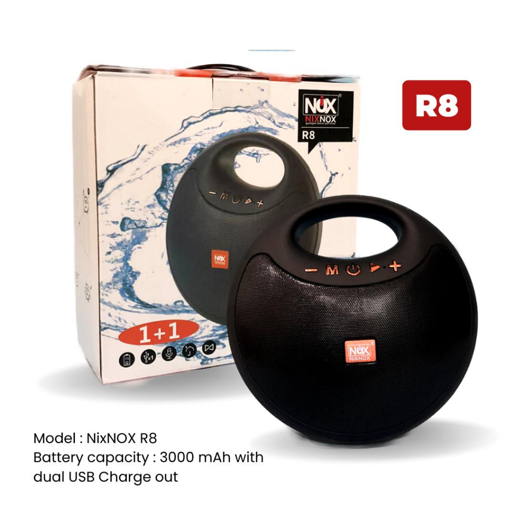 Speaker Bluetooth Nixnox R8