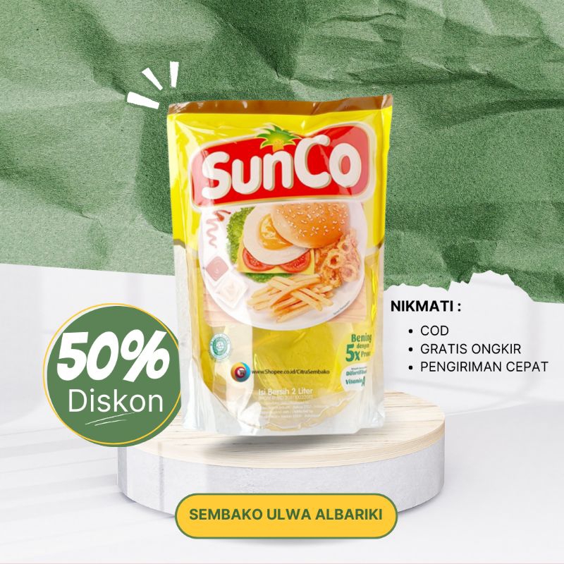 

MINYAK GORENG SUNCO 2 LITER