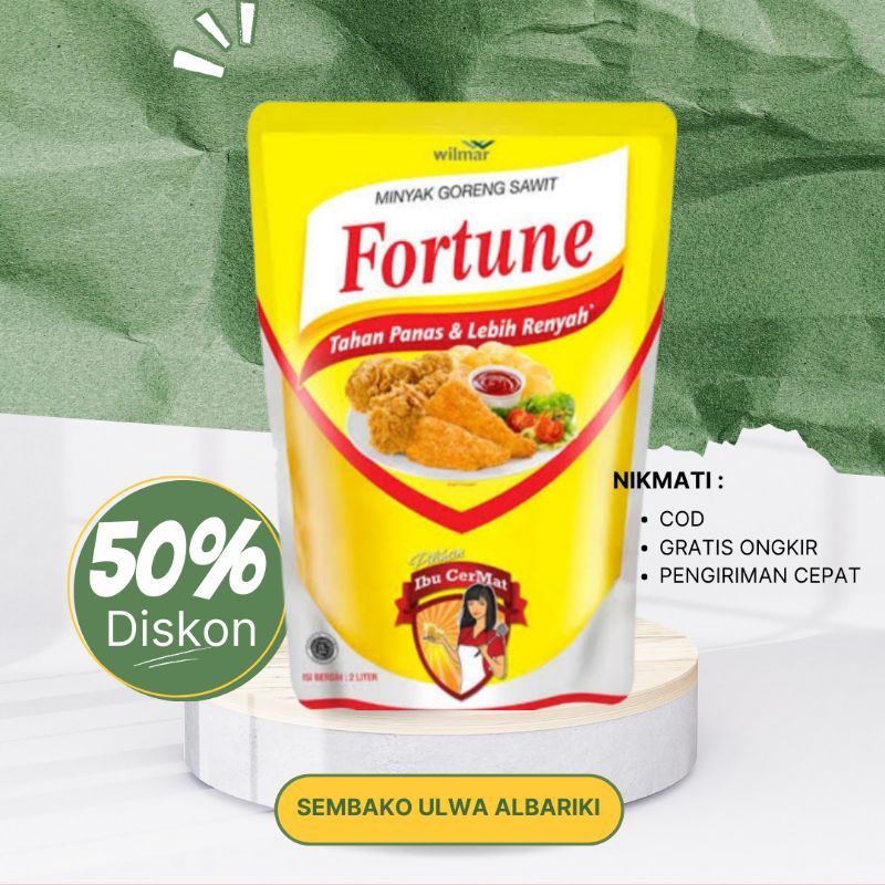 

MINYAK GORENG FORTUNE 2 LITER