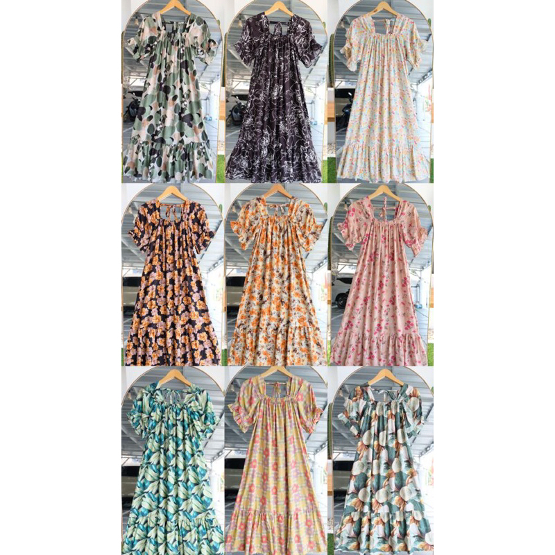 RUBBY SUMMER DRESS / DASTER PANTAI KEKINIAN / DASTER SEXY KEKINIAN