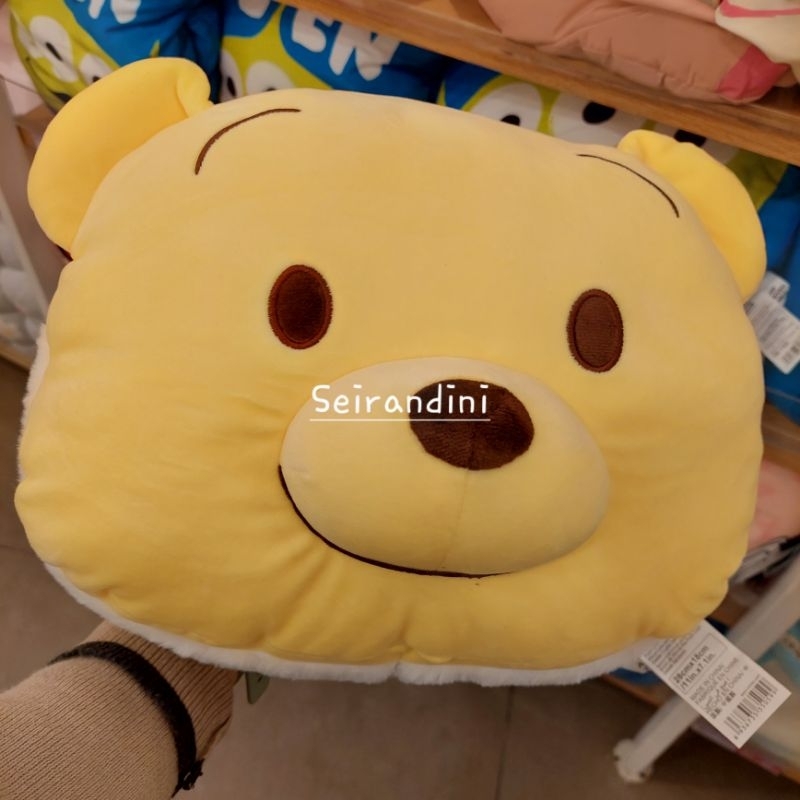 Boneka Bantal Winnie The Pooh Miniso Sandwich Cookies Bantal Kotak Hadiah Kado Unik