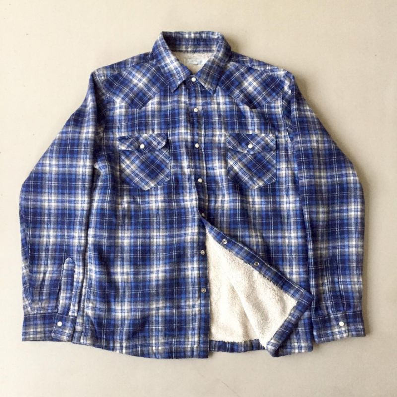 Suffuse Double Pocket Flannel Sherpa