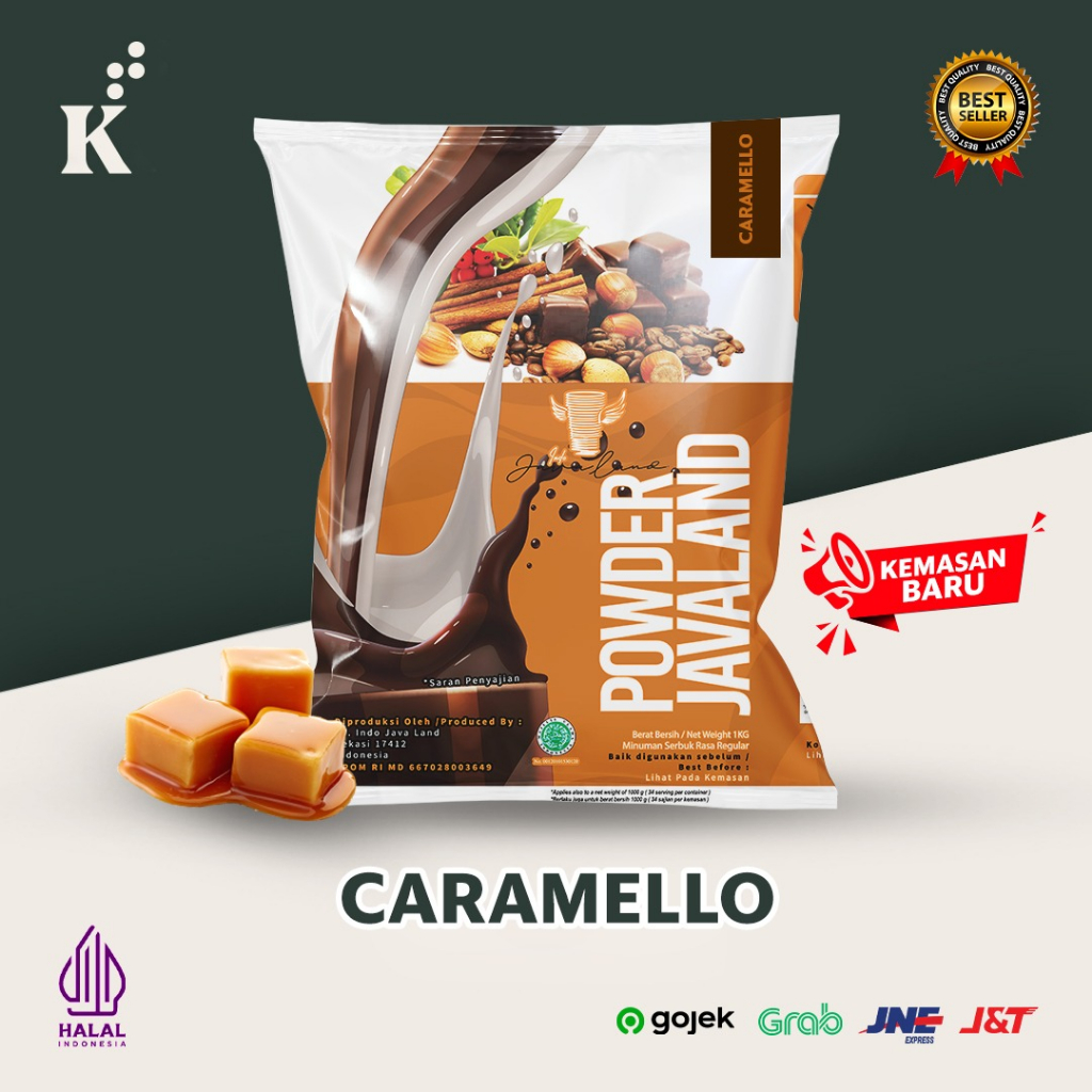 

Powder Caramello Bubuk Minuman Bubble Drink Javaland 1 kg