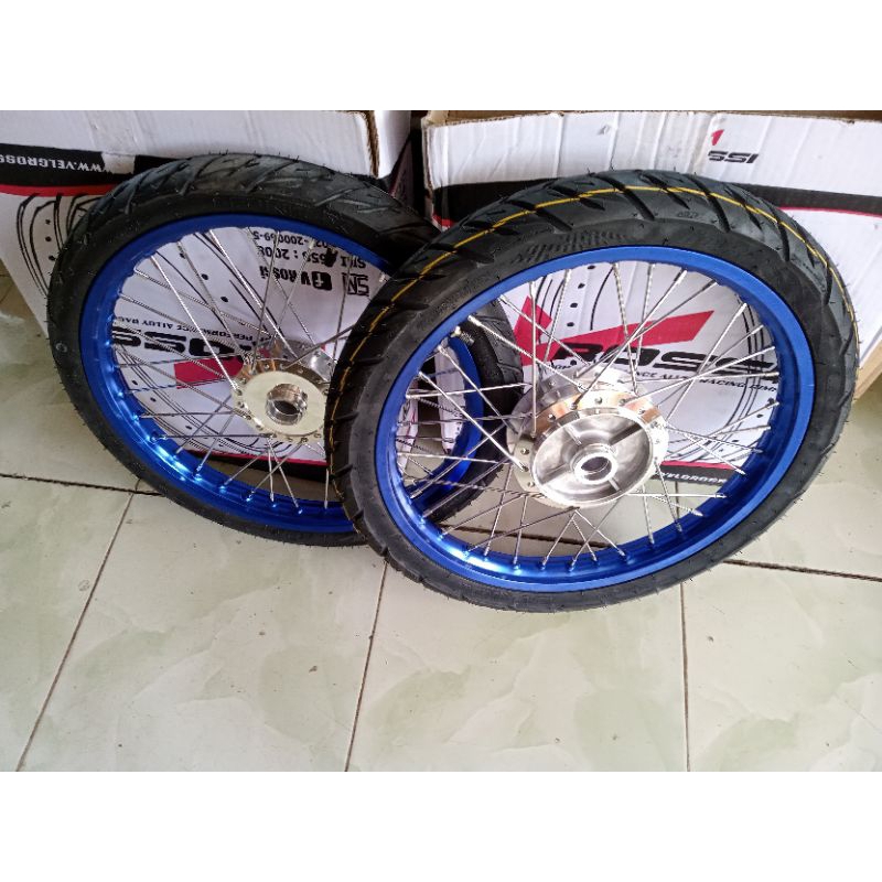velg Jari jari Revo fit/absolute ring 17 x140/140 plus ban siap pasang