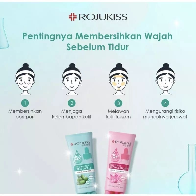 ROJUKISS - Rojukiss - rojukiss - ROJUKISS Rojukiss Serum Cleanser - Jeju Lotus Glow & Bright Serum C