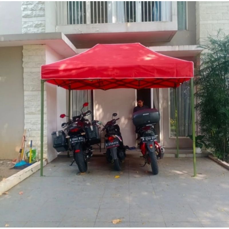 tenda lipat super premium uk 2x3 ket besi 1,4mm