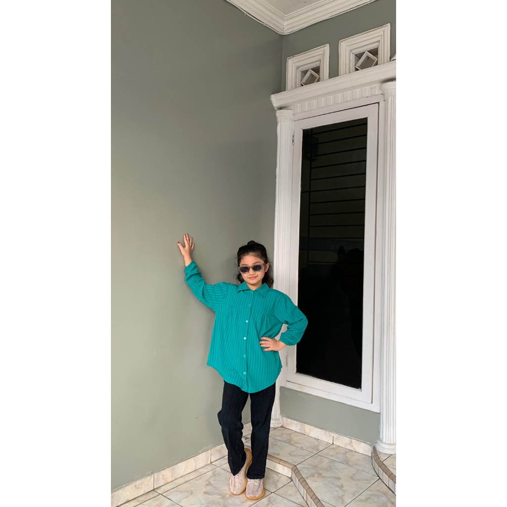 Baju Anak Perempuan/Baju Kemeja Anak PeremBuat produk fashion-mu terlihat lebih menarik dengan foto 