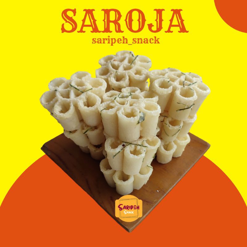 Saroja || kembang goyang || makanan khas Ciamis || makanan jadul || cemila viral || saripeh_snack