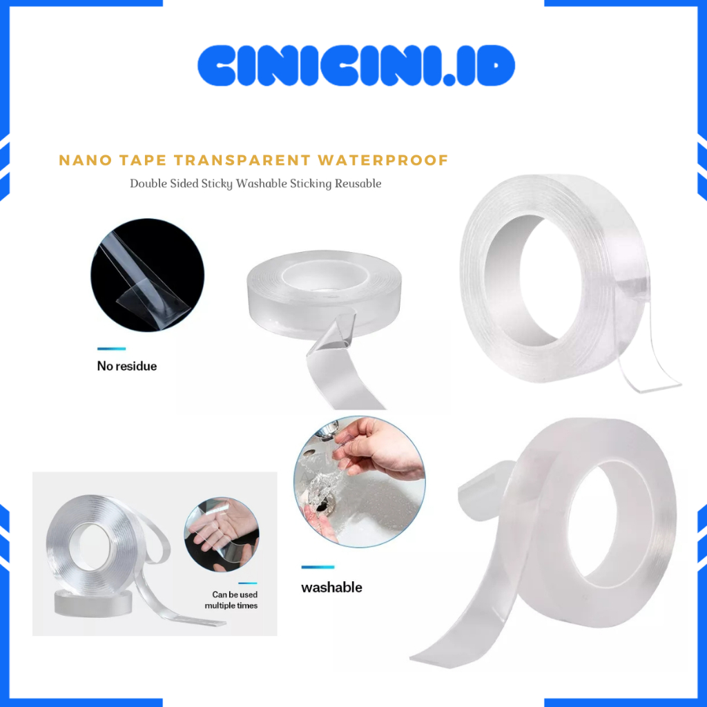 

CINICINI Double Tape Nano Solatif Gulung Magictape ( 3 Meter )