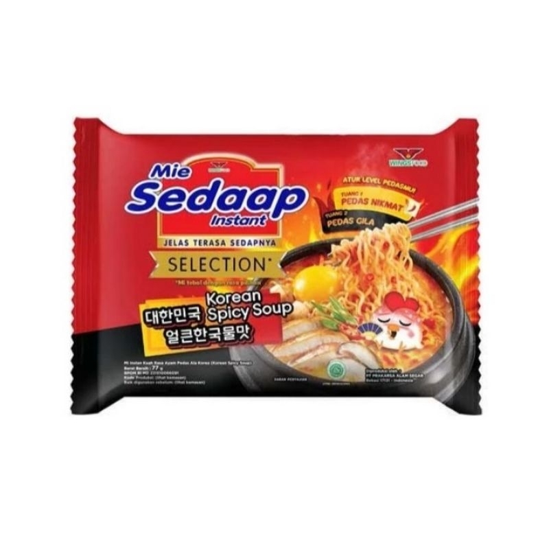 

SEDAAP MIE KOREAN SPICY SOUP 77G