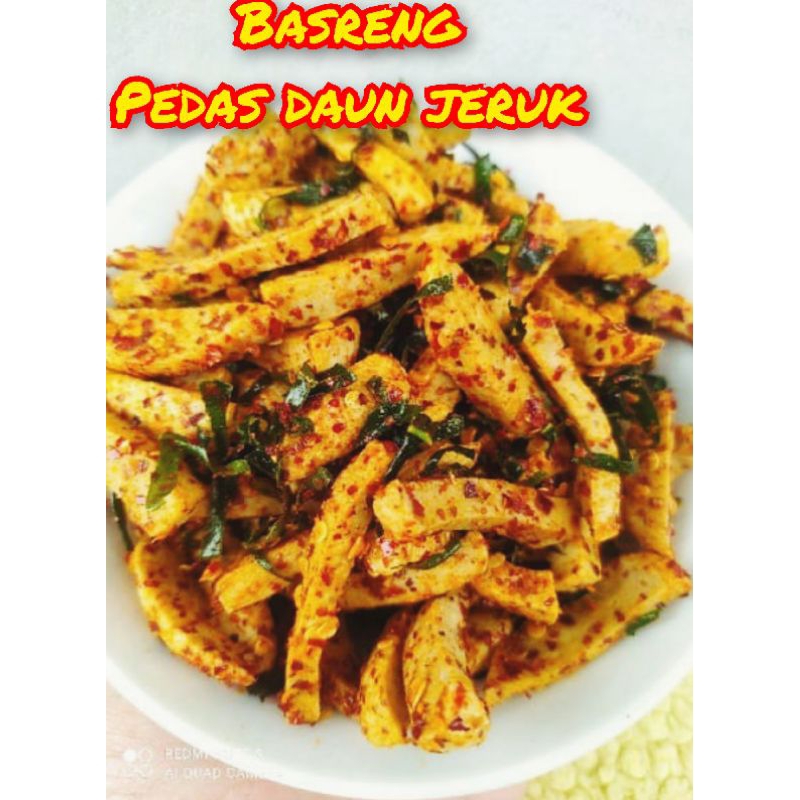 

Basreng Pedas Daun Jeruk 250g Sultan Bandung Viral Baso Goreng Bumbu Basah Exstra Pedas Kriuk Renyah Murmer