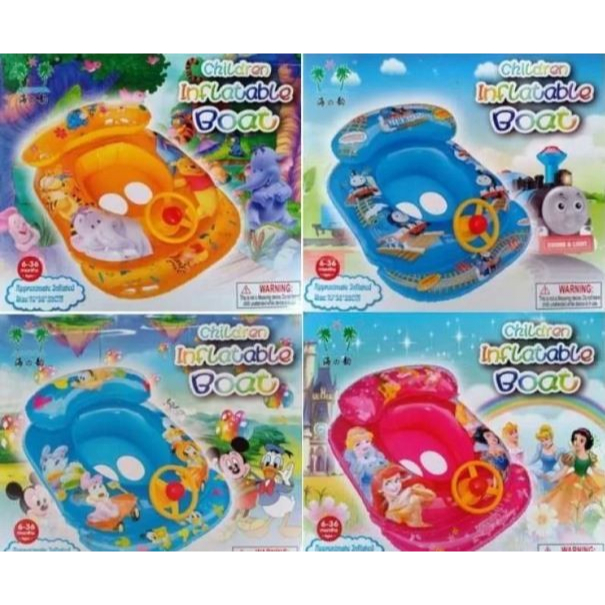 Pelampung Ban Renang Anak Bayi Celana Inflatable Swimming Setir Mickey