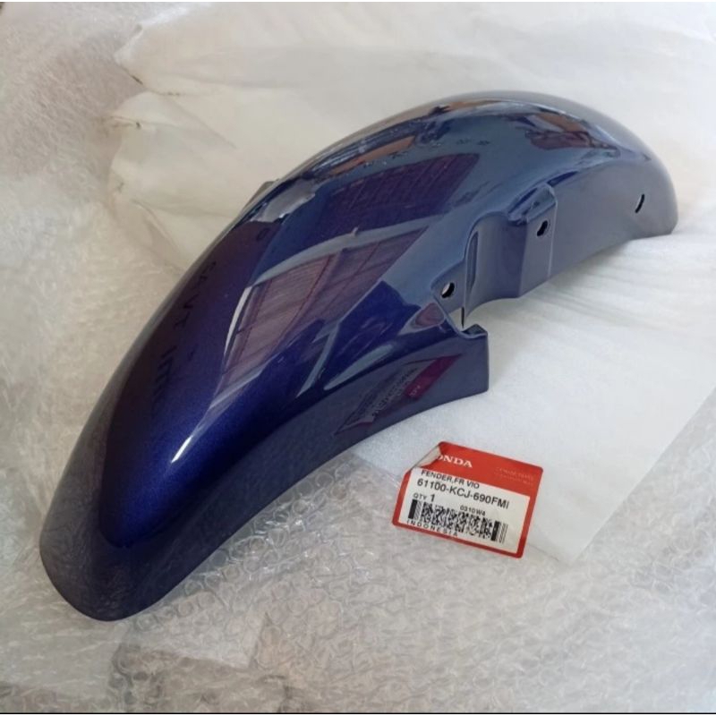 SPAKBOR SLEBOR DEPAN HONDA TIGER2000 TIGER 2000 LAWAS UNGU VIOLET ORI AHM