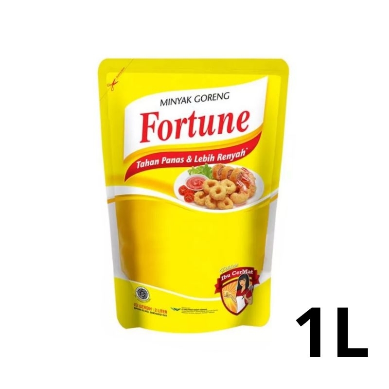 

MINYAK GORENG FORTUNE KEMASAN 1 LITER