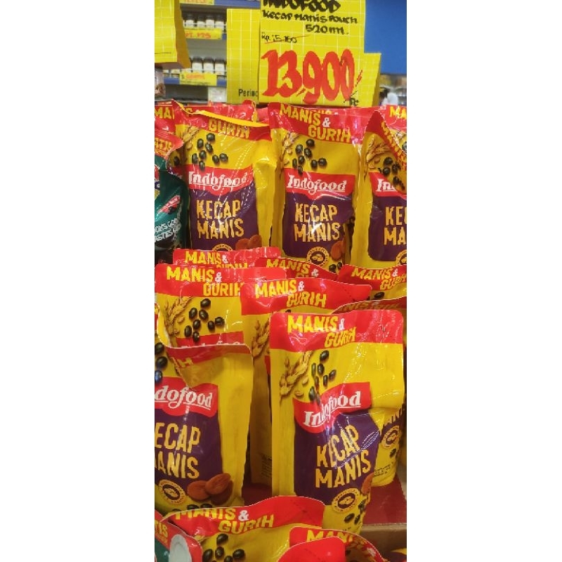 

kecap manis indofood 520ml