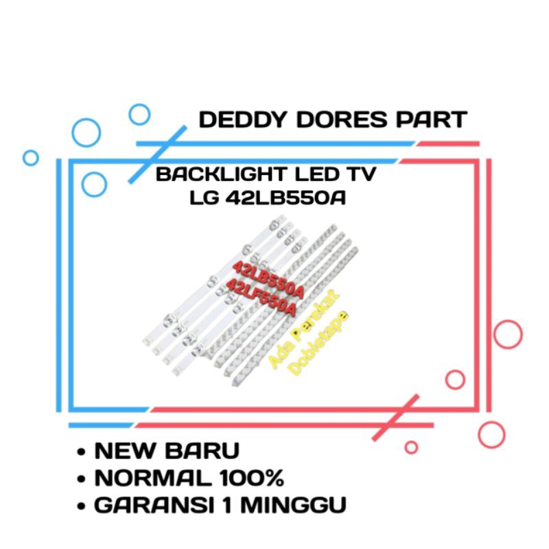 BL BACKLIGHT LAMPU TV LG 42LB550A LF550A
