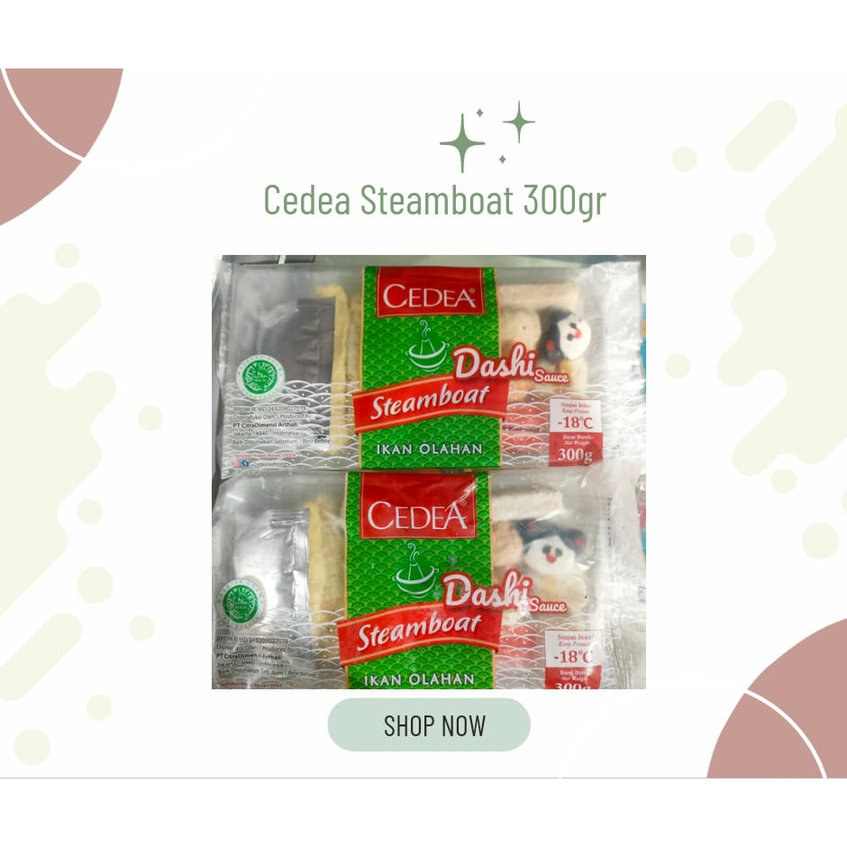 

Cedea Steamboat 300gr