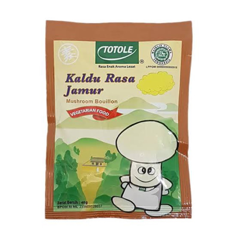 

TOTOLE KALDU RASA JAMUR 40 GR