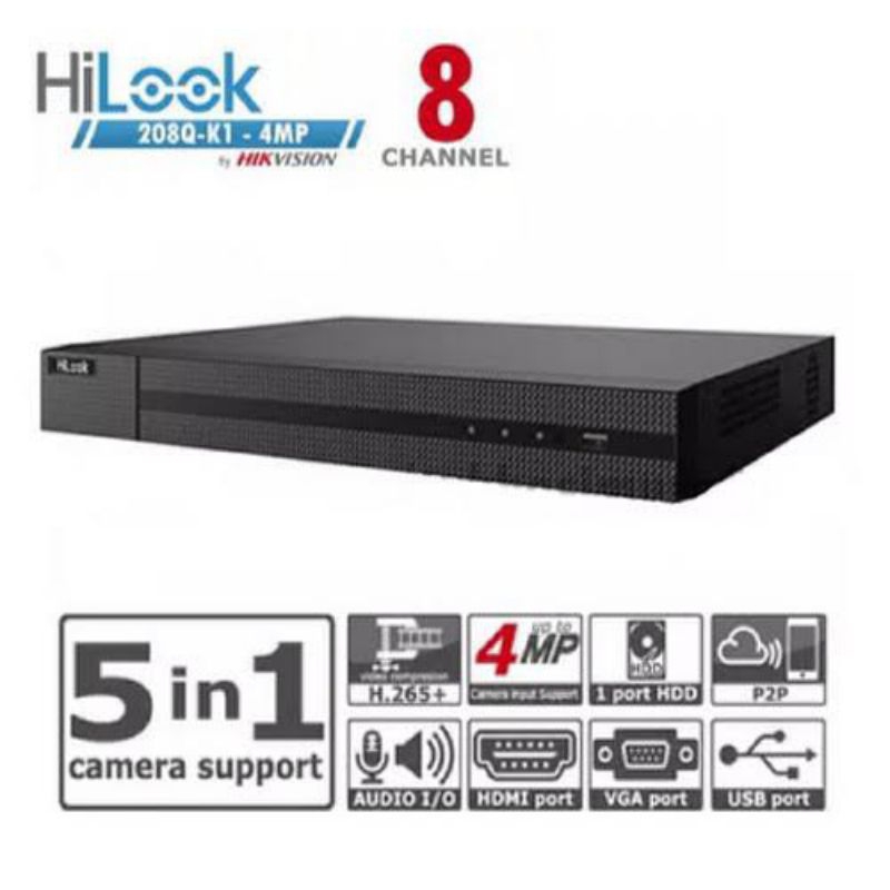 DVR HILOOK 8CH  208 G