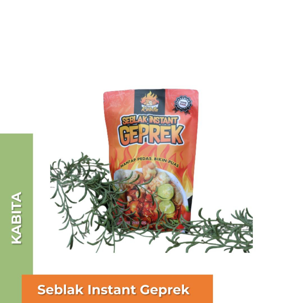 

100% ASLI Rumah KABITA seblak instant geprek / seblak geprek | seblak instan