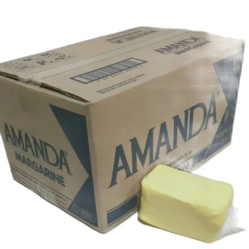 

Margarin Amanda/Margarine/Mentega amanda kemasan repack 250gr,500gr,1kg