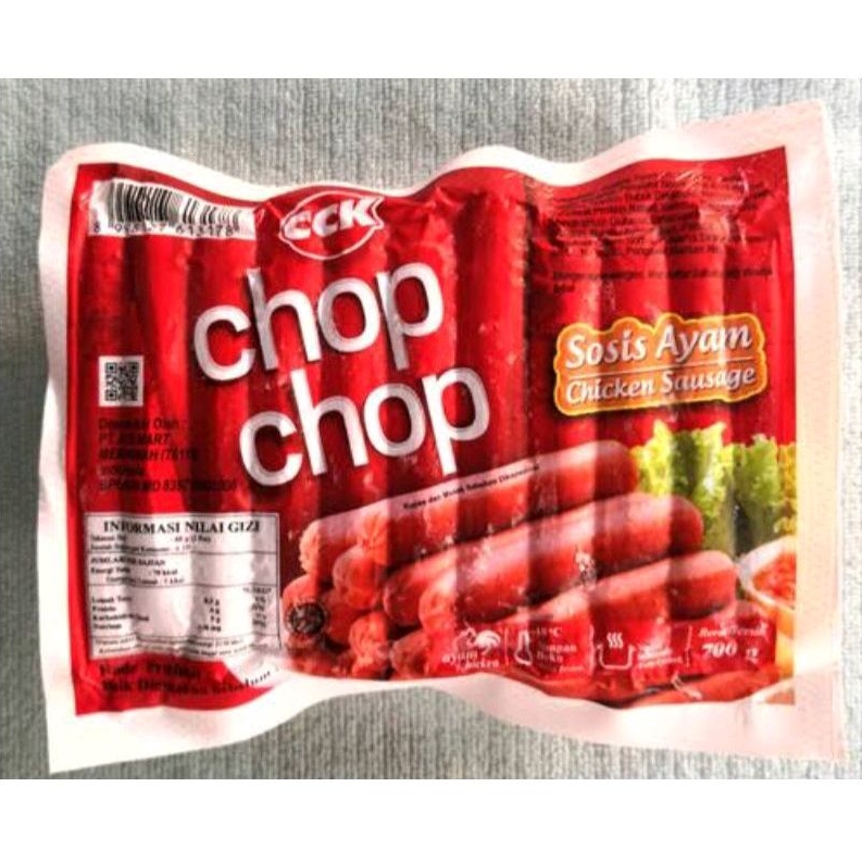 

Chop Chop Sosis Ayam 700gr Sosis Ayam Short 700gr 30pcs