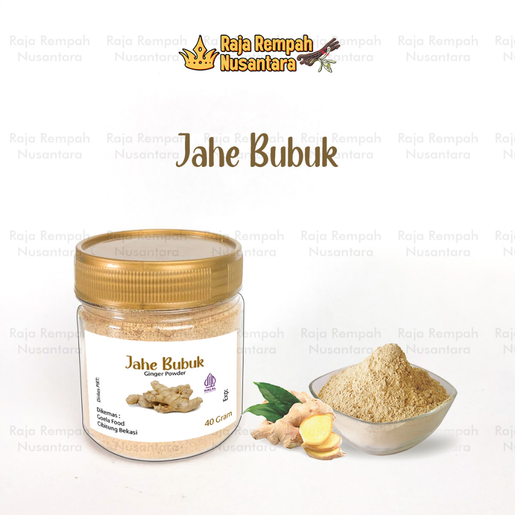 

RajaRempah Jahe Putih Bubuk Murni Ginger Powder | Rempah JSR