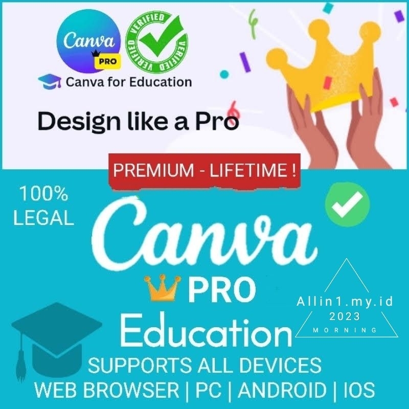 Canva Pro Jadi Pemilik EDU