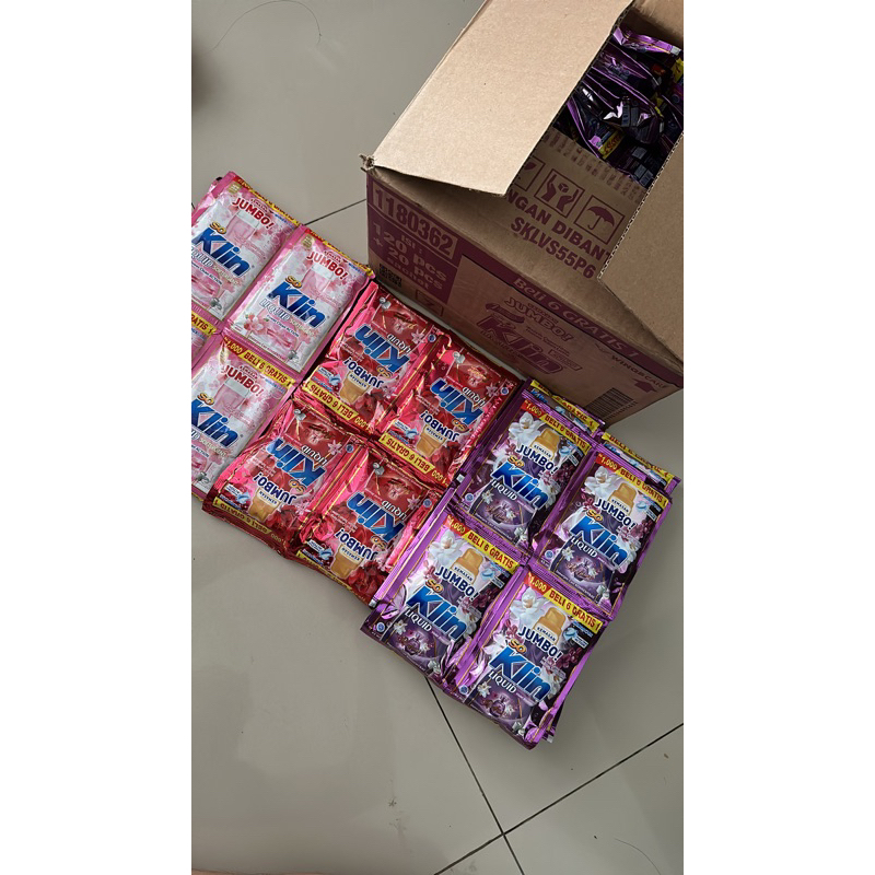 soklin liquid jumbo renceng