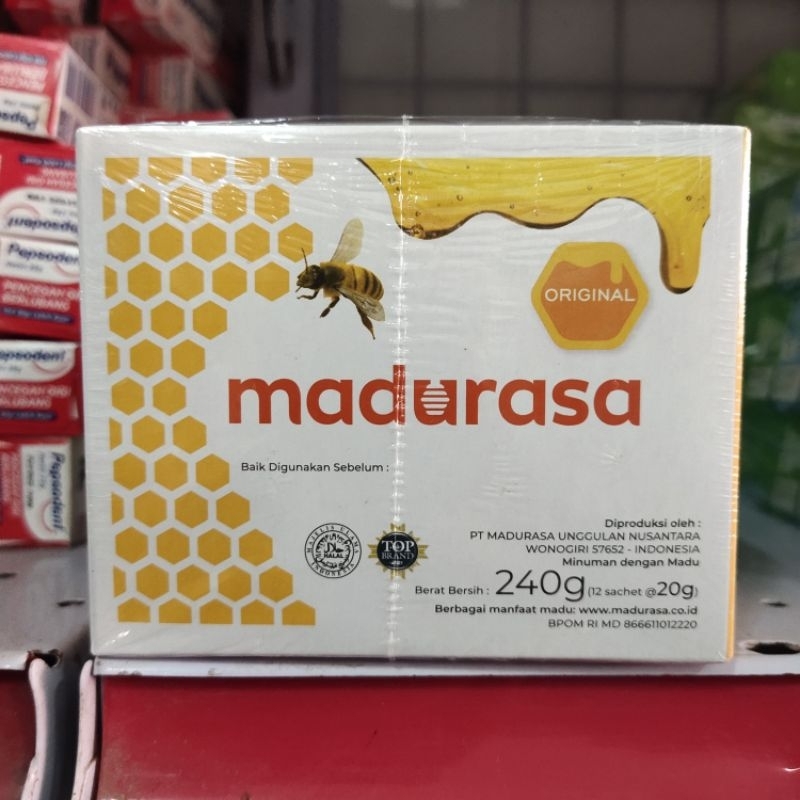 

MADURASA ORIGINAL 1 BOX ISI 12 SACHET @20g