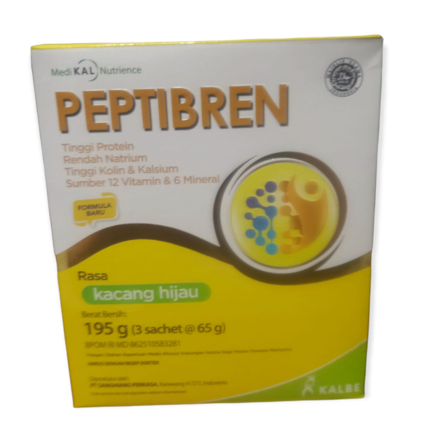 

Peptibren kacang hijau 195gr ( GOSEND / GRAB / INSTANT )