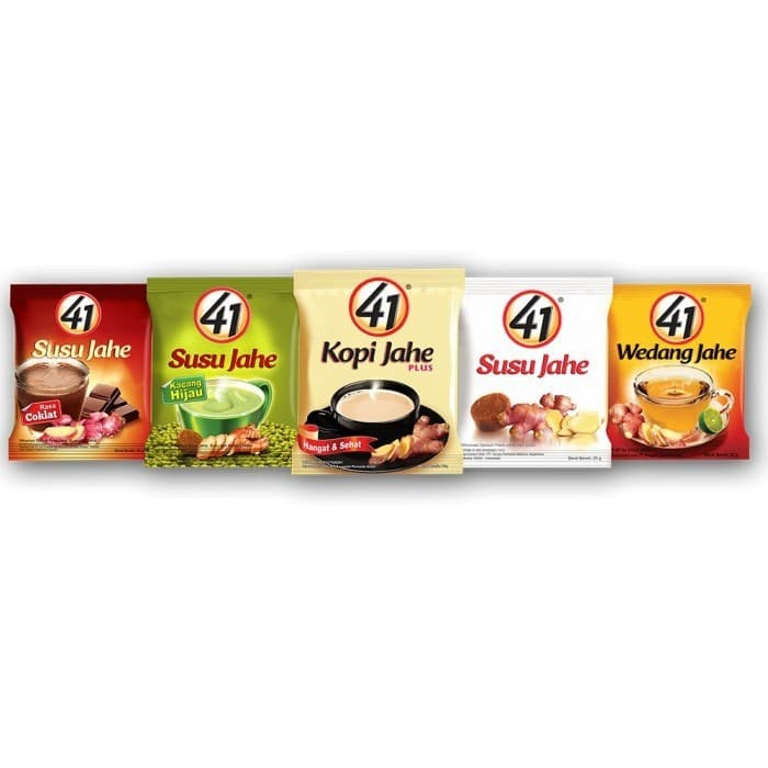 

Jahe Kopi Susu Wedang 41 20G 1 Renceng Isi 10 Sachet