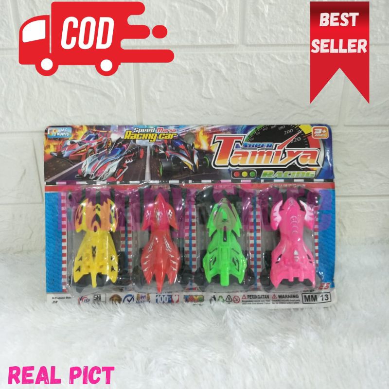 ( BISA COD ) GROSIR Mainan Anak Mobil Tamiya - Super Tamiya Racing MM 13