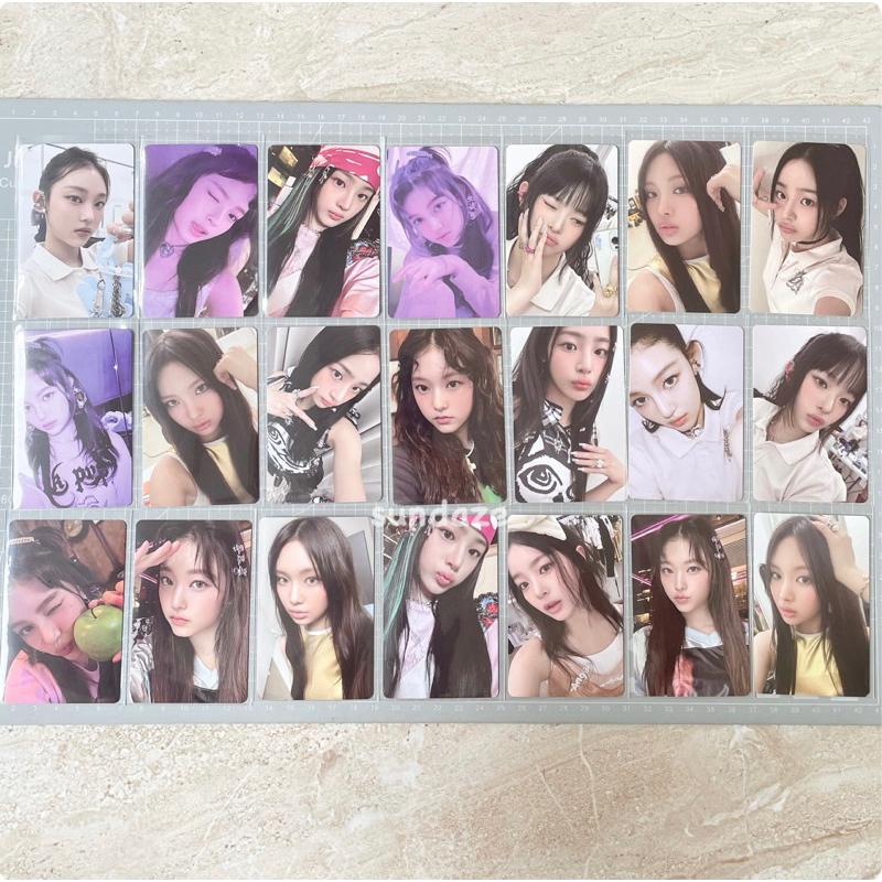 READY [BACA DESC] OFFICIAL PHOTOCARD NEWJEANS GET UP (Weverse Album)