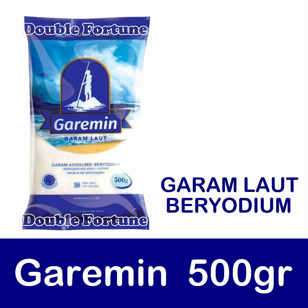 

GAREMIN GARAM LAUT NATURAL SEA SALT GARAM DAPUR BERYODIUM 250-500gr