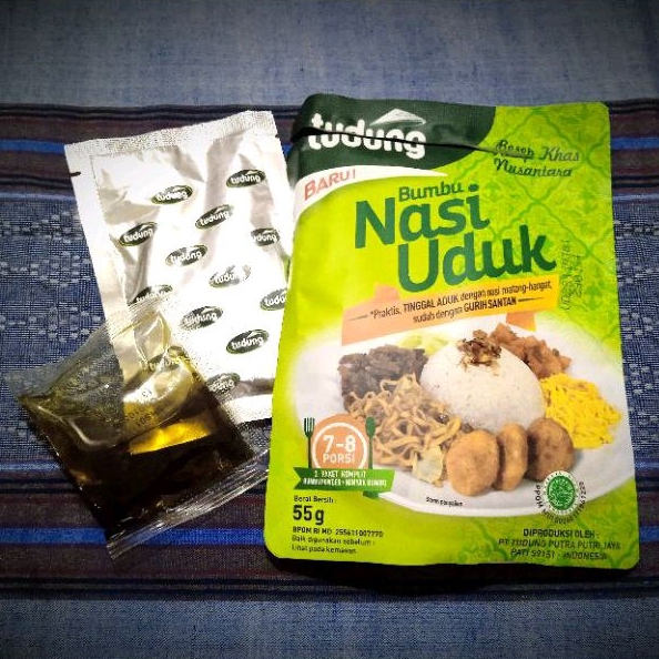 

Bumbu Nasi Uduk Tudung untuk 7 atau 8 Porsi