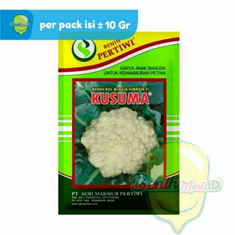 Benih Kol Bunga Hibrida F1 KUSUMA 10gram