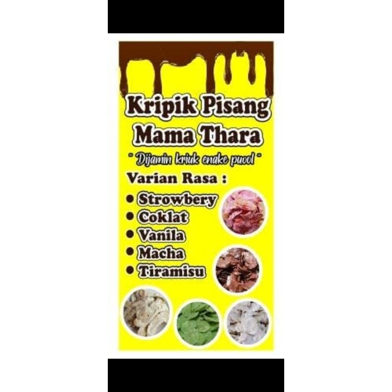 

kripik pisang lumer mama thara