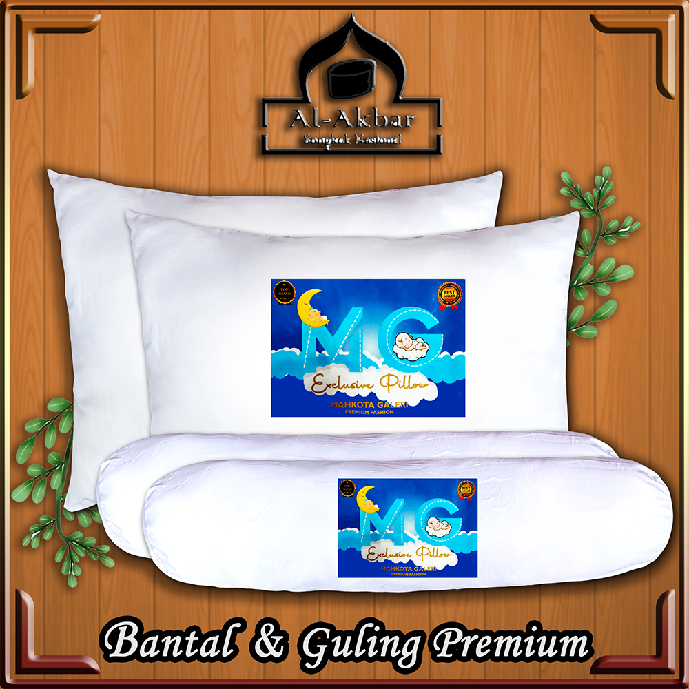 PROMOO GILAAA!!!/ Bantal Jumboo Plos Putih/ Bantal Premium/ Bantal Empuk/